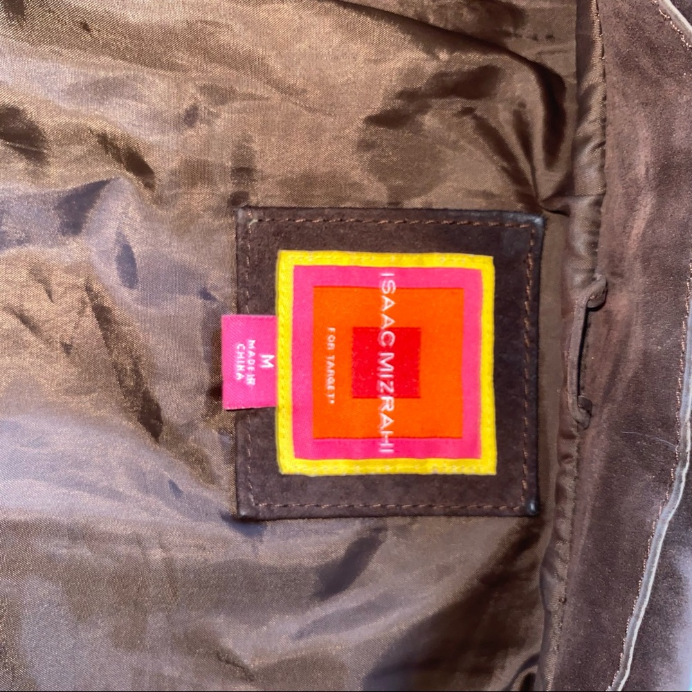 Y2K Brown Suede Jacket - Picture 8 of 9